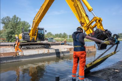 Vervanging oeverbescherming Hoge Vaart