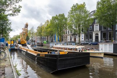 Herstel kademuren Herengracht Amsterdam