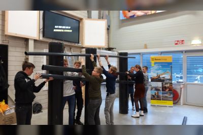 500 waterbouwers in spé bij Techniek Carroussel bij Opleidingsbedrijf Genemuiden