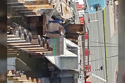 Plaatsen overstortput bij Calandkade te Den Haag