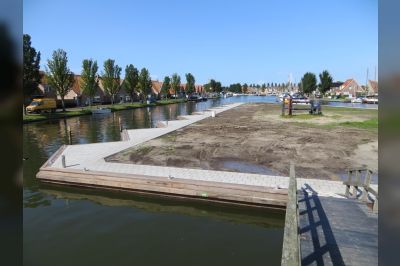 Fraai lijnenspel in Stavoren