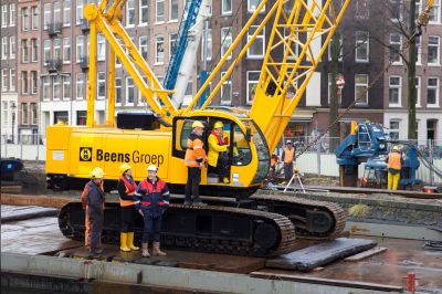 Officiële start parkeergarage Boerenwetering in Amsterdam