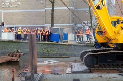 Officiële start parkeergarage Boerenwetering in Amsterdam