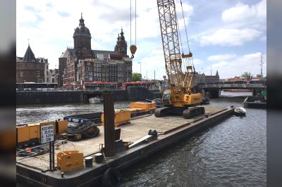 Voor het CS Amsterdam kleurt het geel