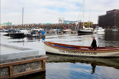 Vervangen kademuur Harbour Club Amsterdam