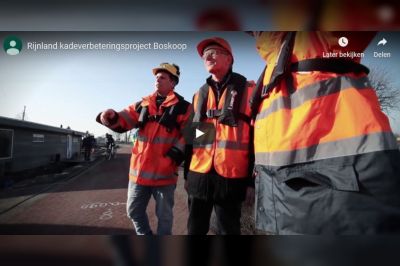 Filmimpressie verhogen kade Otwegwetering Boskoop