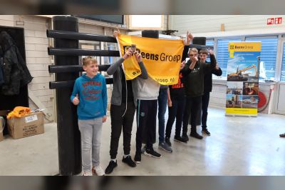 500 waterbouwers in spé bij Techniek Carroussel bij Opleidingsbedrijf Genemuiden