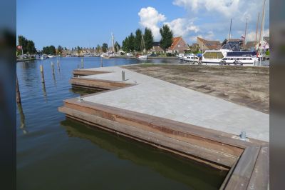 Fraai lijnenspel in Stavoren