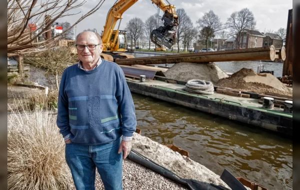 Mooi artikel in AD over opknappen oevers Oude Rijn
