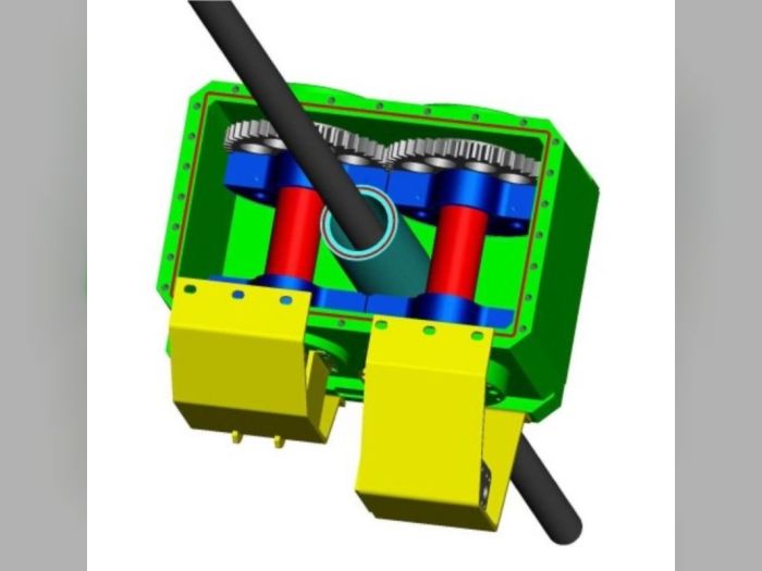Trilblok met centrale doorvoer - Beens Groep
