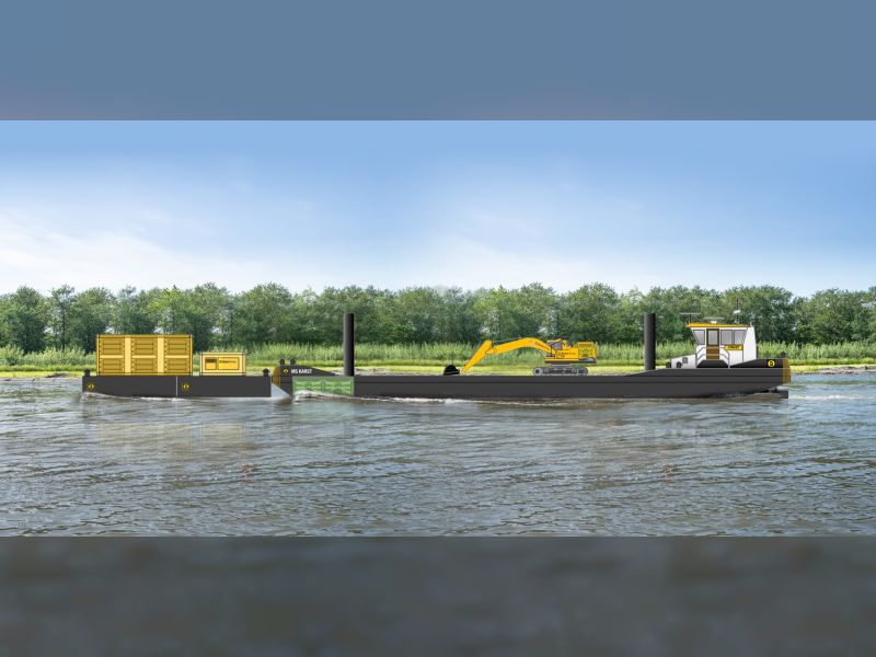 PRIMEUR! Werkschip MS Karst wordt 100% emissieloos met DWL