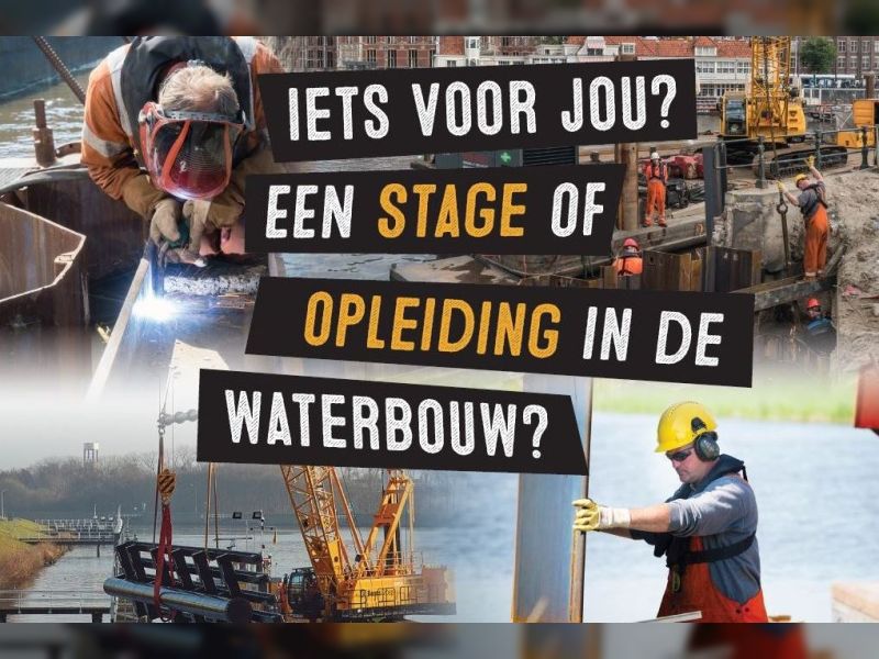 Iets voor jou een opleiding in de waterbouw?
